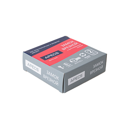 Замок врезной Apecs 90-K-CR