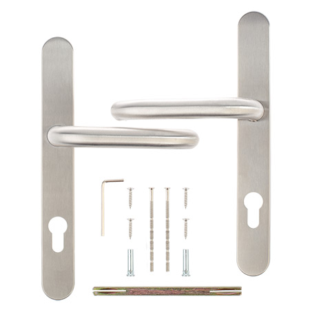 Ручки на планке Apecs HP-85.2703-INOX/304