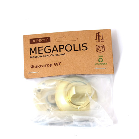 Фиксатор Apecs Megapolis WC-0803-GM