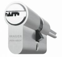 Механизм цилиндровый "Мауер Элит" 57мм 21-36 шток под вертушку 70мм, 8мм, 5ключей  никель