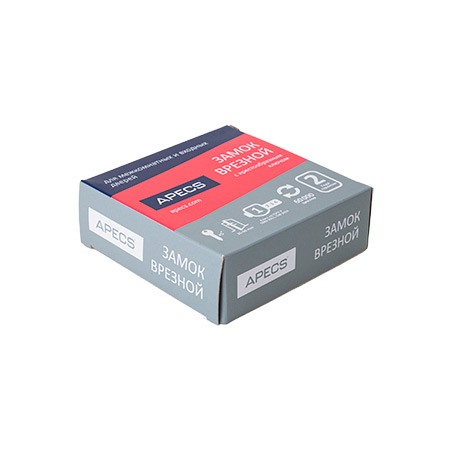 Замок врезной Apecs 90-K-G