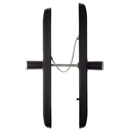 Ручки на планке электронные Apecs Smart HPE-8001-BLM (TTLock, WiFi, FP)
