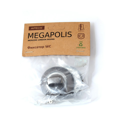 Фиксатор Apecs Megapolis WC-0803-GRF
