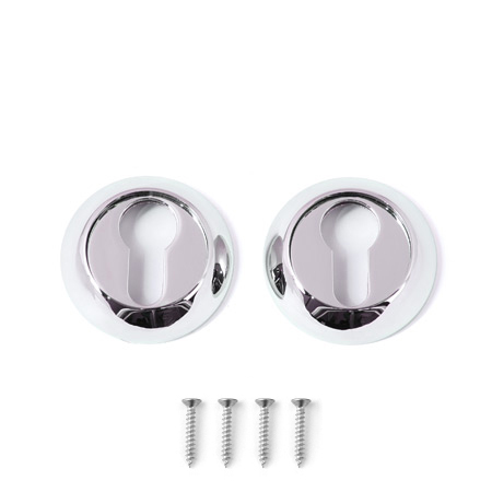 Накладки цилиндровые Apecs Megapolis DP-C-0802-CR