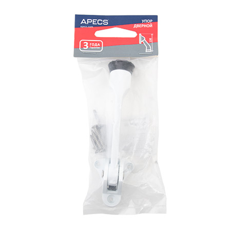 Упор дверной Apecs DS-0007-W