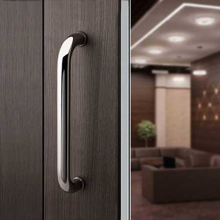Ручки-скобы Avers HC-0901-25/300-INOX-NI