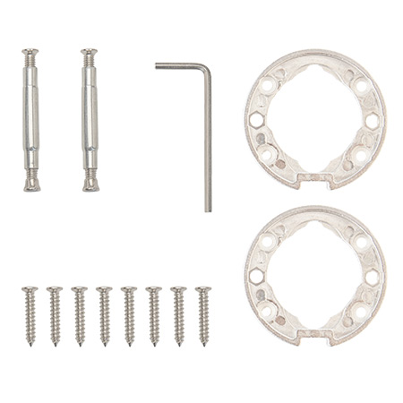 Накладки цилиндровые Apecs Ultra DP-C-60-GRF