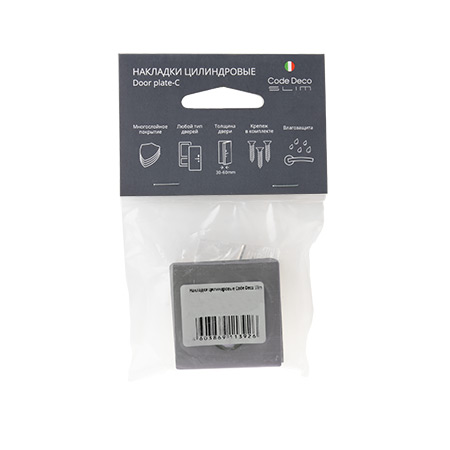 Накладки цилиндровые Code Deco Slim DP-C-30-GRF