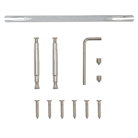 Ручки дверные Avers H-14026-P-NIS/CR (Spindle 130) (B2B)