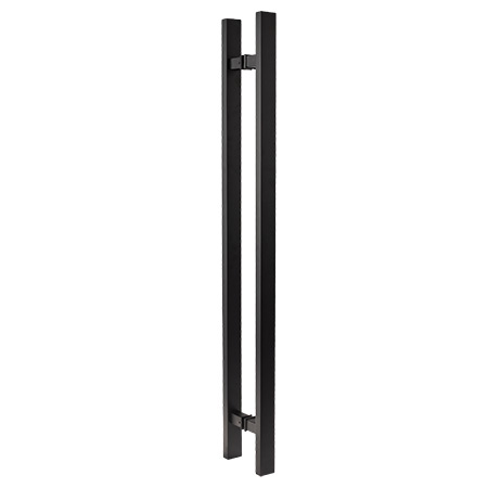 Ручки-скобы Avers Square HC-0920-40*20/800-INOX/201-BLM