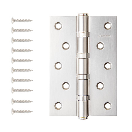 Петля врезная Apecs 120*80-B4-Steel-NISM