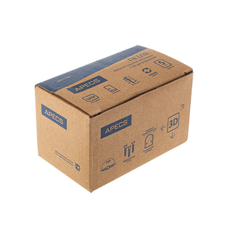 Петля врезная скрытой установки Apecs 115*23-3D-Z-BLM (R11,5)