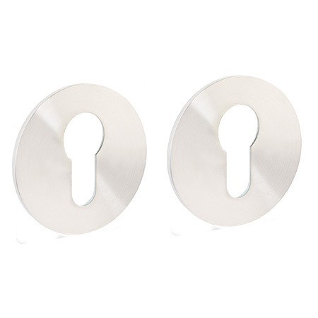 Накладки цилиндровые Apecs LOFT DP-C-55-INOX-SS