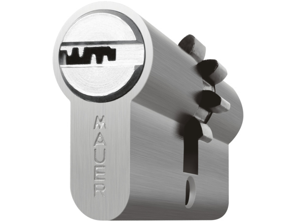 Механизм цилиндровый "Мауер Элит" 67мм31-36 шток под вертушку 70мм, 8мм, 5кл.  никель
