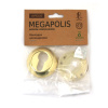Накладки цилиндровые Apecs Megapolis DP-C-0802-GM