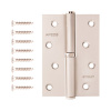 Петля врезная Apecs 100*70-B-Steel-NIS-L