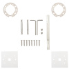 Ручки дверные Apecs Ultra H-60145-A-GRF/B