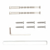 Ручки дверные H-04083-A-BLM (Spindle 105) (B2В)