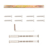 Ручки дверные Avers H-0203-INOX/201