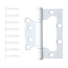 Петля накладная Apecs 100*75*2,5-B2-Steel-W